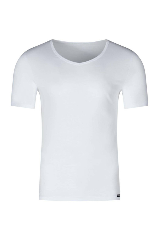 Men&#39;s T-shirts 2 pack V-neck Skiny white 086911