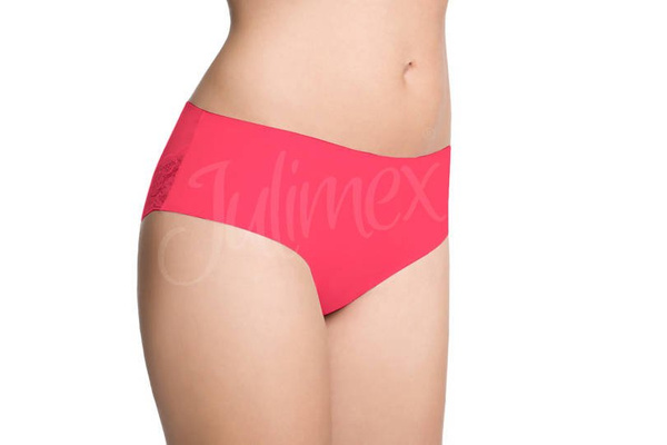 Tai panties with lace Cheekie Julimex red